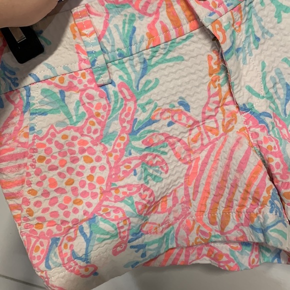 LILLY PULITZER THE WALSH SHORT 2 PINK BLUE - Picture 4 of 8